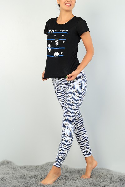 siyah-baskili-bayan-pijama-takimi-73547