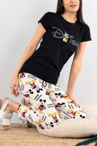 siyah-baskili-bayan-pijama-takimi-92047
