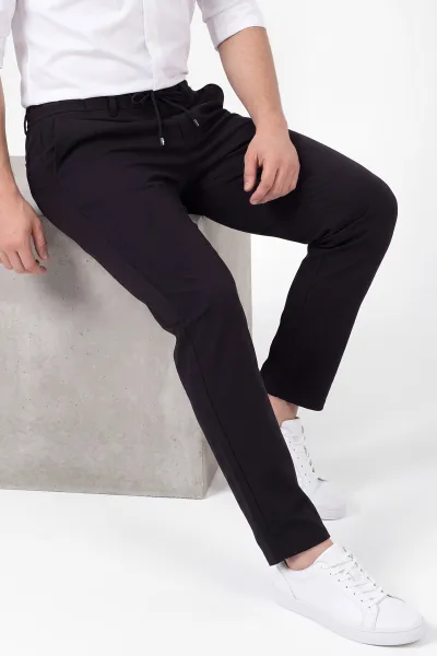 siyah-belden-baglamali-erkek-pantolon-462581