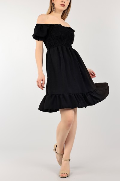 siyah-beli-gipeli-aerobin-elbise-104363