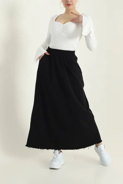 siyah-beli-lastikli-gabardin-kadin-etek-428733