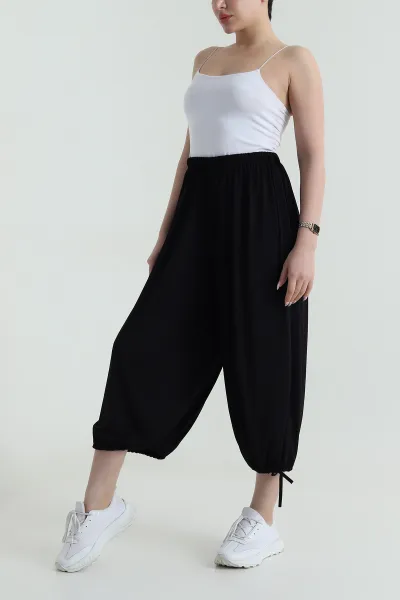 siyah-beli-lastikli-sandy-kadin-salvar-pantolon-459448