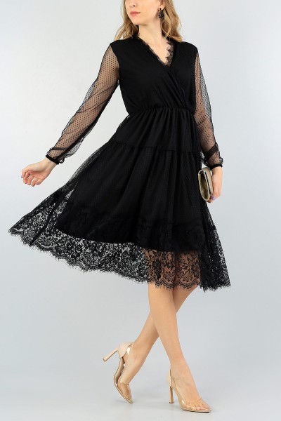 siyah-beli-lastikli-tul-tasarim-elbise-57835