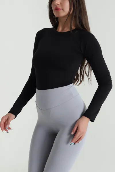 Siyah Belize Kadın Zıbın Bluz 484355
