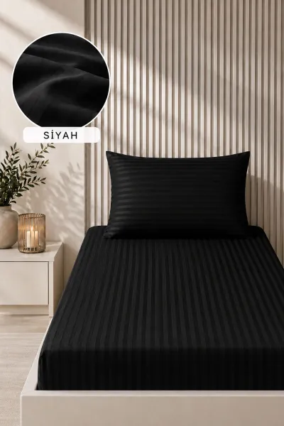siyah-bella-home-100x200-cm-tek-kisilik-cizgili-saten-carsaf-seti-482990
