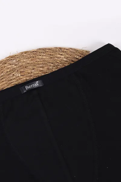 Siyah Berrak Likralı Modal Erkek Boxer 434199