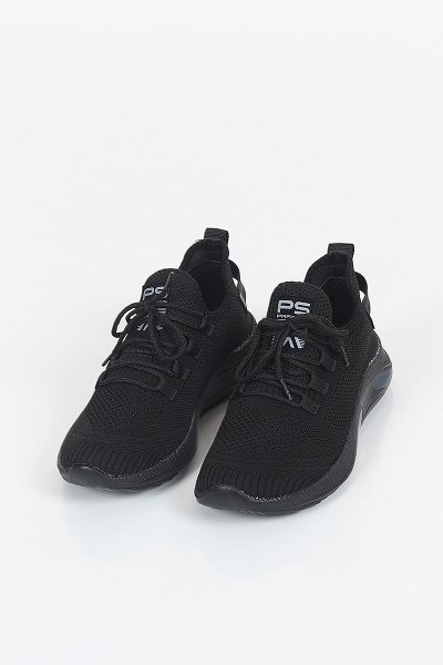 Siyah Bez Spor Ayakkabı 104228