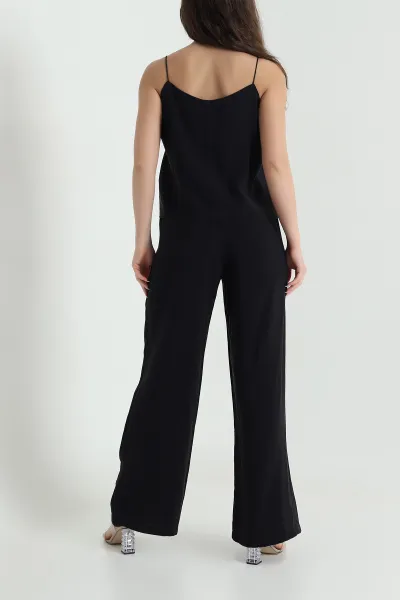 Siyah Bluz Pantolon Modal Kadın İkili Takım 454824