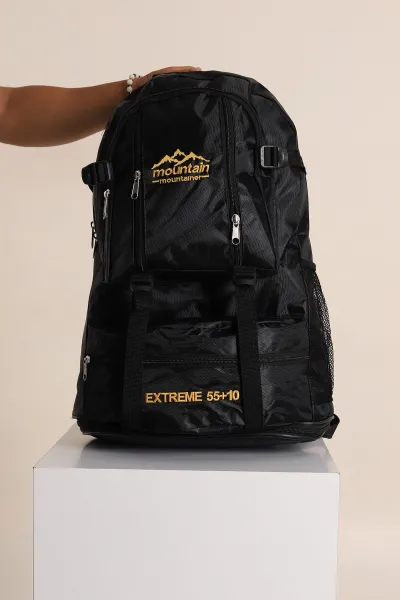 Siyah Bol Gözlü Dağcılık Kamp Sırt Çantası 293335