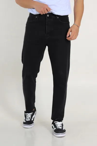 Siyah Boyfriend Erkek Kot Pantolon 310199