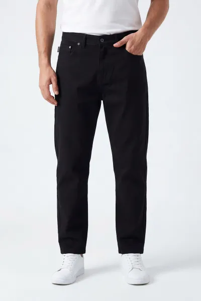 Siyah Boyfriend Erkek Kot Pantolon 430760