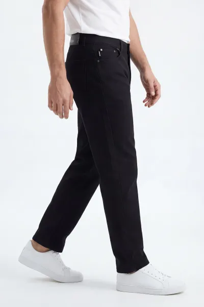 Siyah Boyfriend Erkek Kot Pantolon 430760