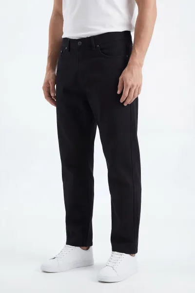 Siyah Boyfriend Erkek Kot Pantolon 430760