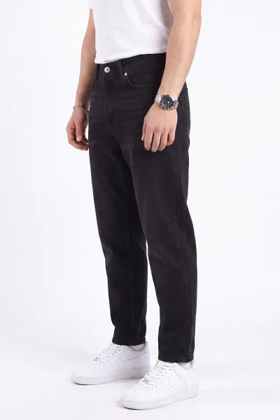 Siyah Boyfriend Erkek Kot Pantolon 472167