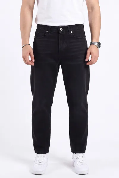 Siyah Boyfriend Erkek Kot Pantolon 472167