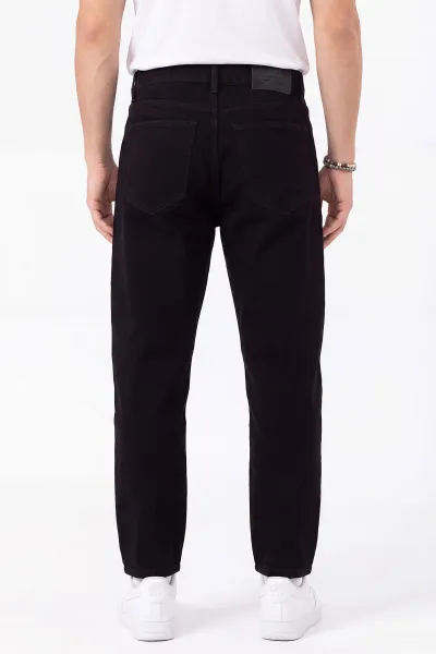 Siyah Boyfriend Erkek Kot Pantolon 472175