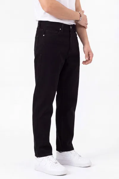 Siyah Boyfriend Erkek Kot Pantolon 472175