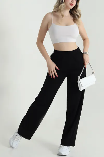 siyah-cepli-bel-lastikli-oysho-kadin-pantolon-472577