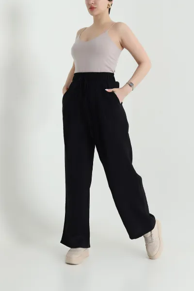 siyah-cepli-pileli-modal-kadin-pantolon-456551