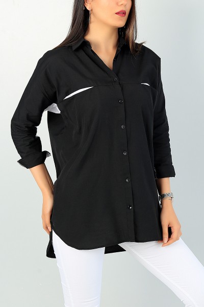 siyah-cift-renk-cepli-poplin-gomlek-tunik-71871