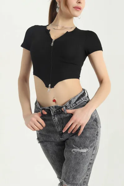 siyah-cift-tarafli-fermuarli-soft-kadin-bluz-342303