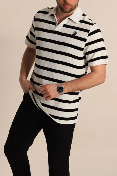 siyah-cizgili-oversize-polo-yaka-erkek-tisort-272821