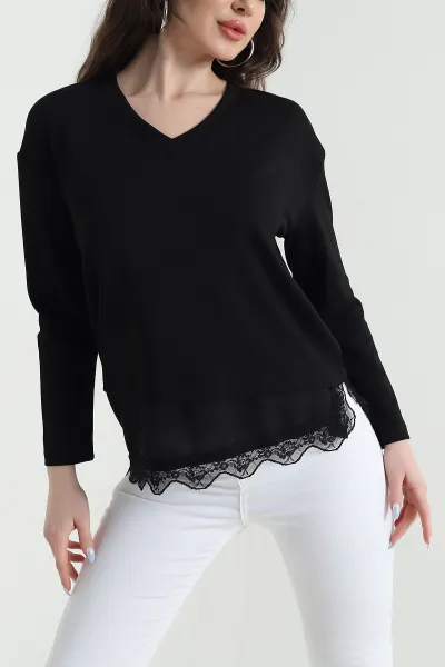 siyah-dantelli-v-yaka-kadin-modal-bluz-446655