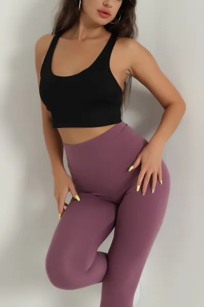 Siyah Destekli Askılı Kadın Büstiyer 391355