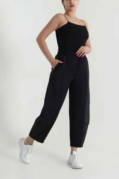 siyah-diagonel-tencel-kadin-kargo-pantolon-475767