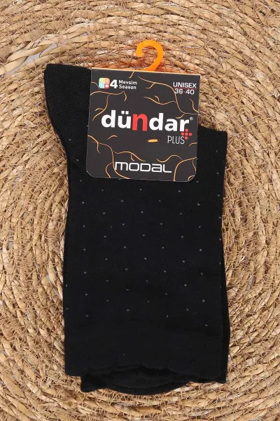 Siyah Dört Mevsim Kadın Modal Çorap (36-40) 477088
