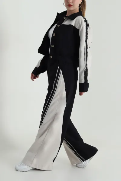 siyah-dugmeli-seritli-tencel-kadin-ikili-takim-484820
