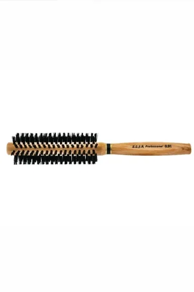 Siyah Elsa Professional 0.91 Yumuşak Saç Fön Fırçası 462345