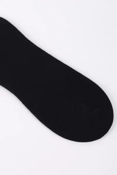 Siyah Erkek Bambu Sneaker Görünmez Çorap (40-44)422632