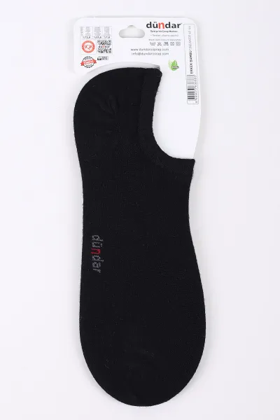 Siyah Erkek Bambu Sneaker Görünmez Çorap (40-44)422632