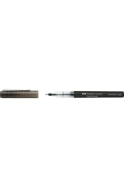 Siyah Faber Castel Free Ink Broad Tükenmez Kalem 1.5 Mm 278846