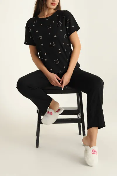 siyah-fitilli-viskon-bayan-pijama-takimi-288974