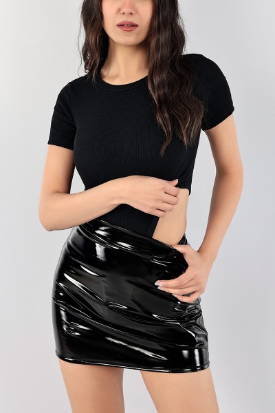 Siyah Fitilli Zıbın Bluz 97372