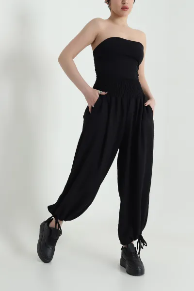siyah-gipeli-muslin-keten-kadin-pantolon-455138