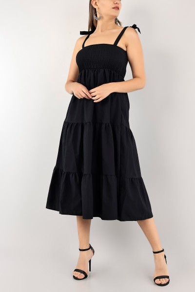 siyah-gipeli-poplin-elbise-115581