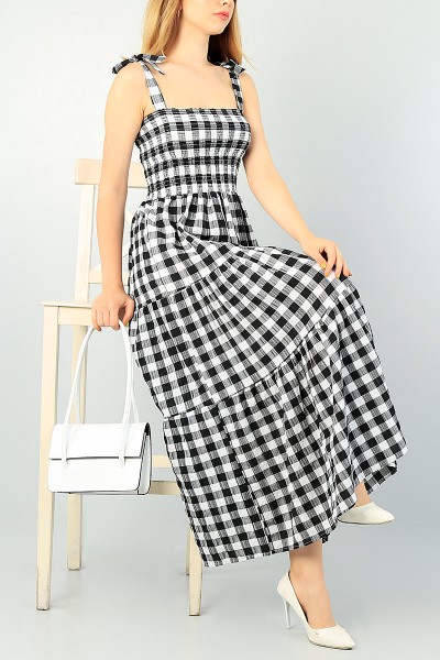 siyah-gofre-kumas-gipeli-elbise-70148