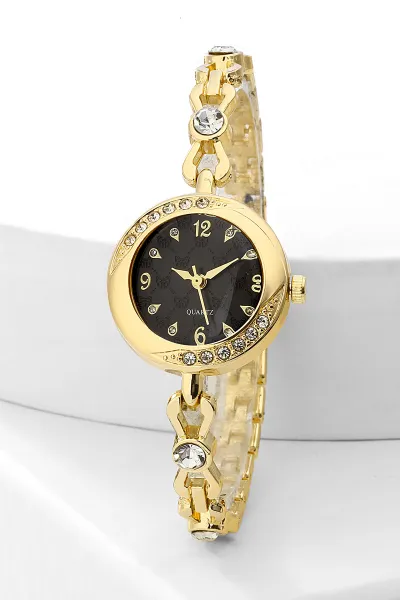 Siyah Gold Kadın Saat 480051