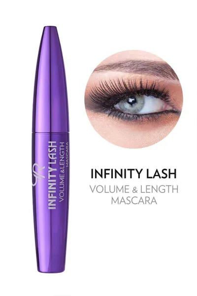 Golden Rose infinity Lash Volume&Length Mascara -Black - Kıvrım Veren Maskara 284442