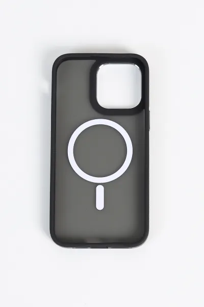 Siyah İPhone 14 Pro Max Uyumlu Style Serisi Soft Tpu Slikon Telefon Kılıfı 349247