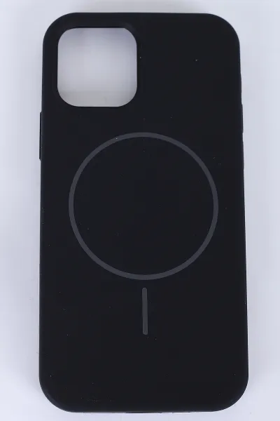 Siyah İPhone 15 Pro Max Uyumlu Capsule Serisi Soft Tpu Slikon Telefon Kılıfı 390155