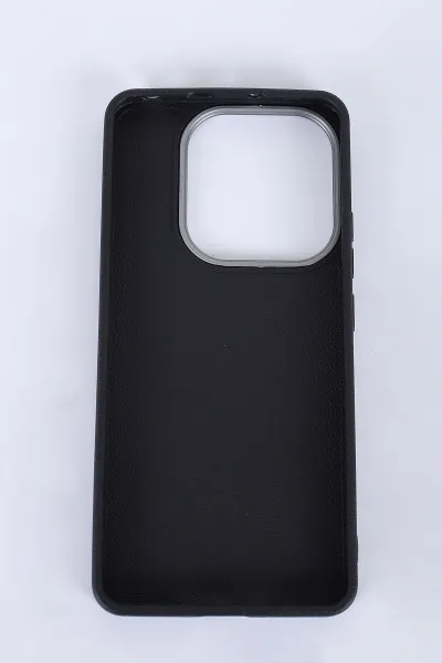 Siyah İPhone 15 Pro Uyumlu Armory Serisi Sert Slikon Telefon Kılıfı 390240
