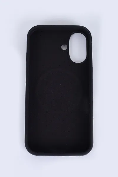 Siyah İPhone 16 Uyumlu Capsule Serisi Soft Tpu Slikon Telefon Kılıfı 390159
