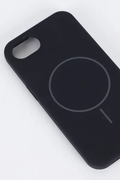 Siyah İPhone SE4 16E Uyumlu Capsule Serisi Soft Tpu Slikon Telefon Kılıfı 396962