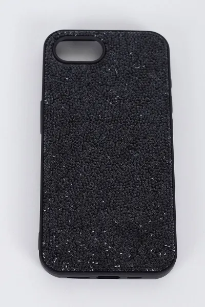 siyah-iphone-se4-16e-uyumlu-tas-detayli-glare-serisi-sert-slikon-telefon-kilifi-396949