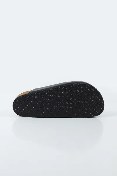 Siyah Kadın Loafer Terlik 500438