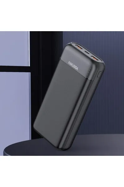 Siyah Kakusiga KSC-888 20.000 mAh PD 22.5W 3 Portlu Powerbank 355352